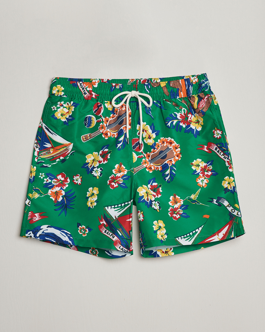 Homme | Maillots De Bain | Polo Ralph Lauren | Recycled Traveler Printed Swimshorts Surfer Bear
