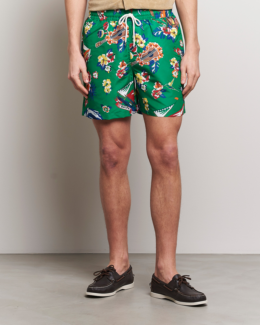 Homme | Maillots De Bain | Polo Ralph Lauren | Recycled Traveler Printed Swimshorts Surfer Bear