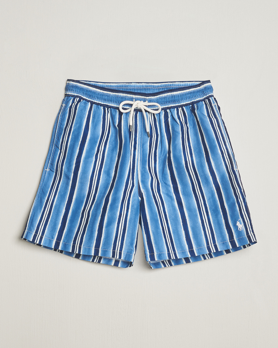 Homme | Maillots De Bain | Polo Ralph Lauren | Recyceled Traveler Striped Swimshorts Saltwashed