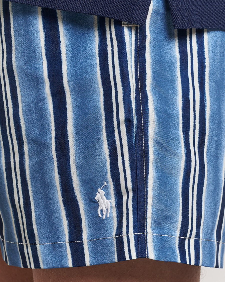 Homme | Maillots De Bain | Polo Ralph Lauren | Recyceled Traveler Striped Swimshorts Saltwashed