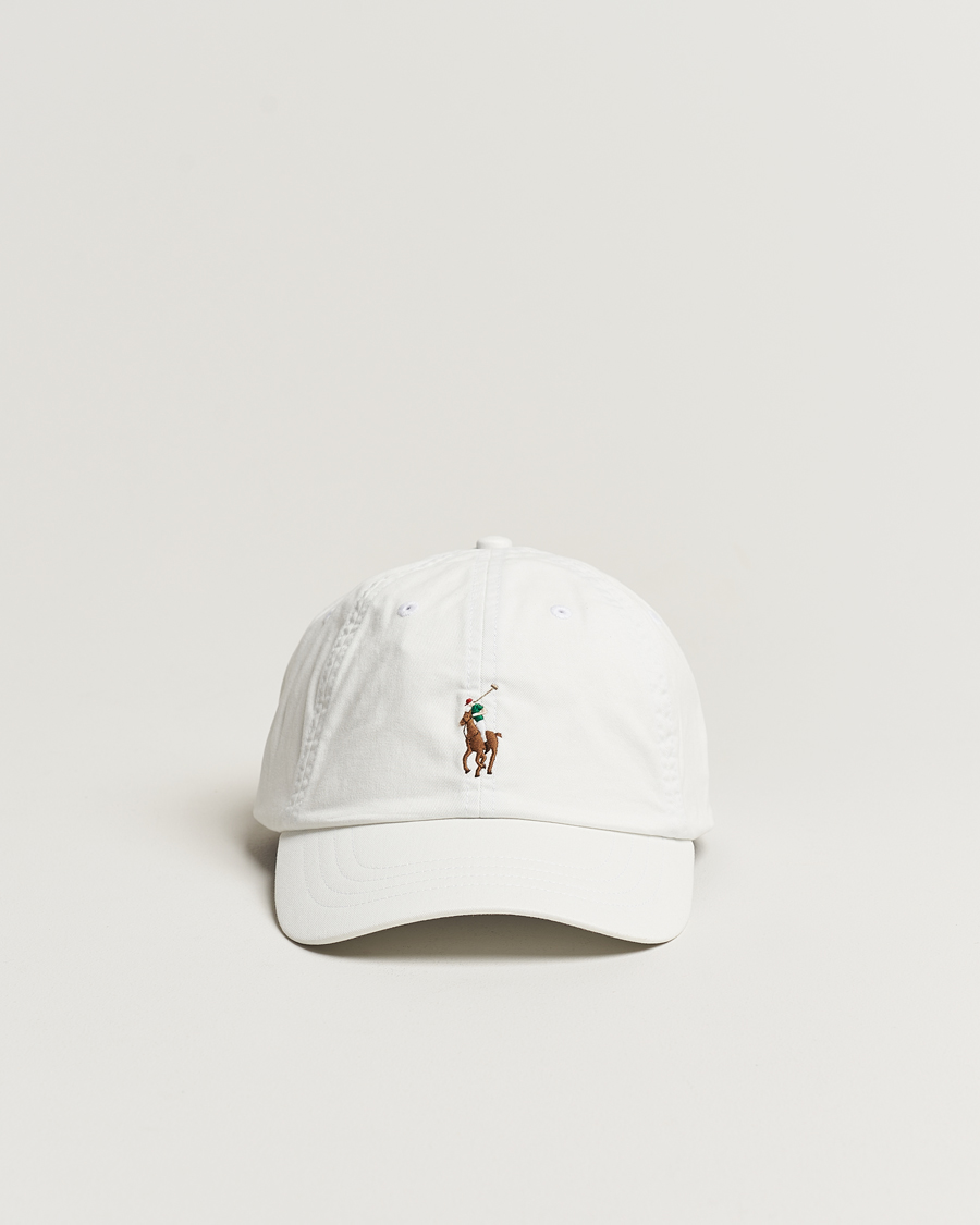 Homme | Polo Ralph Lauren Stretch Twill Cap Deckwash White | Polo Ralph Lauren | Stretch Twill Cap Deckwash White