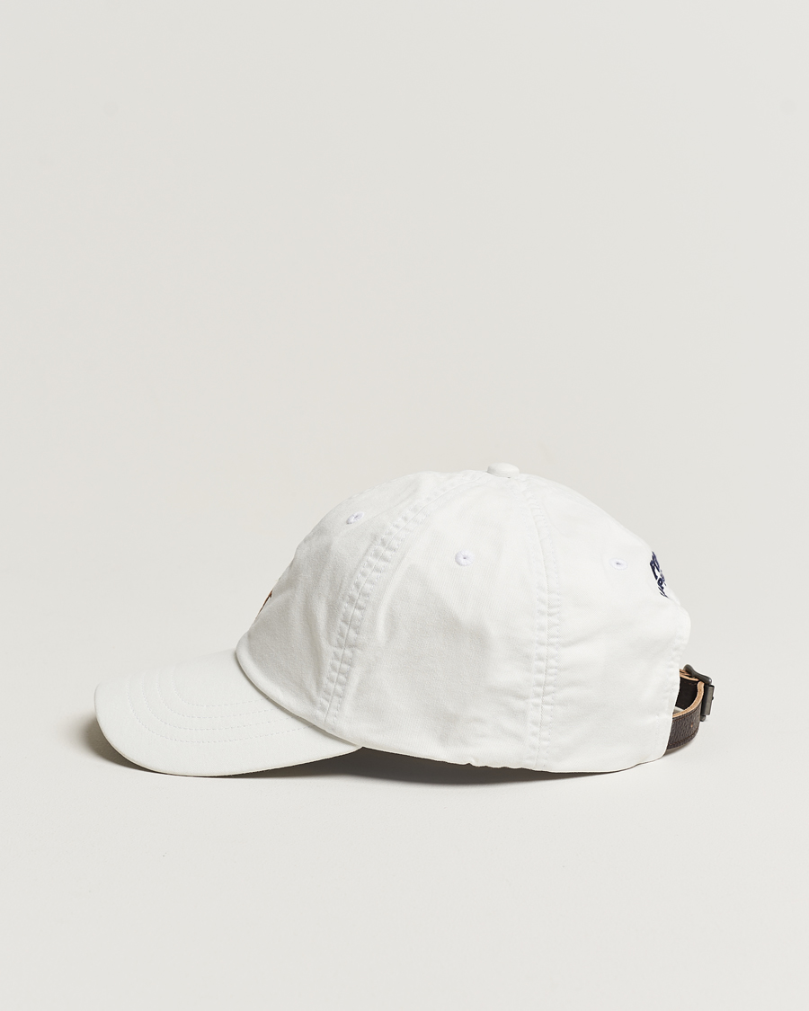 Homme | Polo Ralph Lauren Stretch Twill Cap Deckwash White | Polo Ralph Lauren | Stretch Twill Cap Deckwash White
