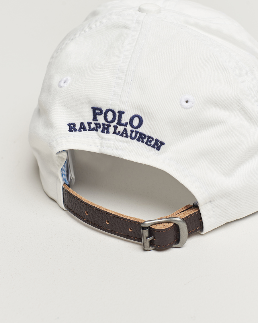 Homme | Polo Ralph Lauren Stretch Twill Cap Deckwash White | Polo Ralph Lauren | Stretch Twill Cap Deckwash White