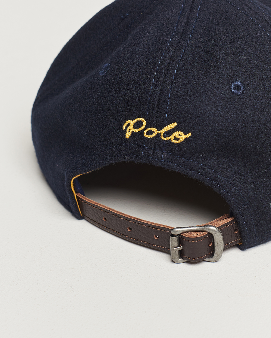 Homme | Polo Ralph Lauren Wool Baseball Cap Collection Navy | Polo Ralph Lauren | Wool Baseball Cap Collection Navy