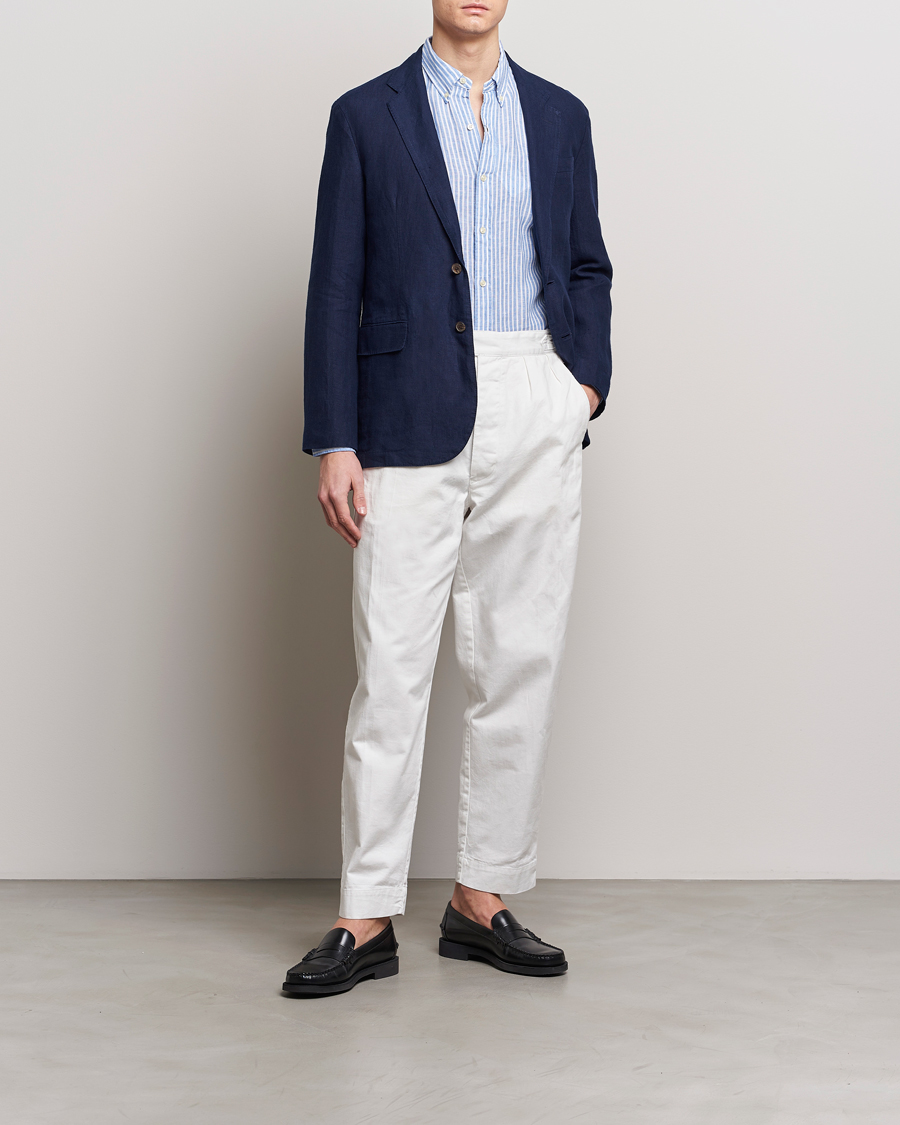 Homme | Blazers | Polo Ralph Lauren | Linen Sportcoat Navy