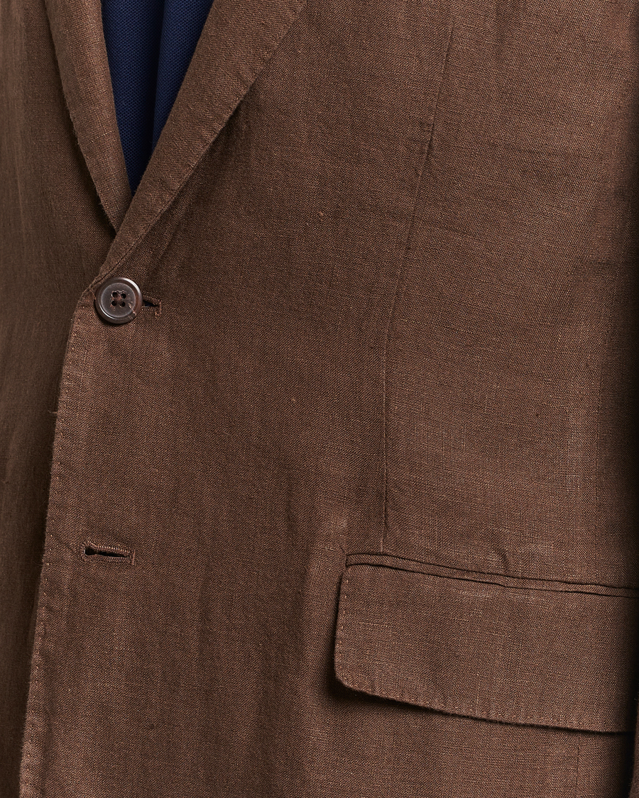 Homme | Blazers | Polo Ralph Lauren | Linen Sportcoat Chestnut