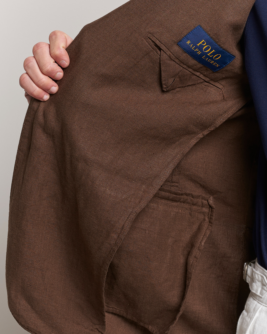 Homme | Blazers | Polo Ralph Lauren | Linen Sportcoat Chestnut