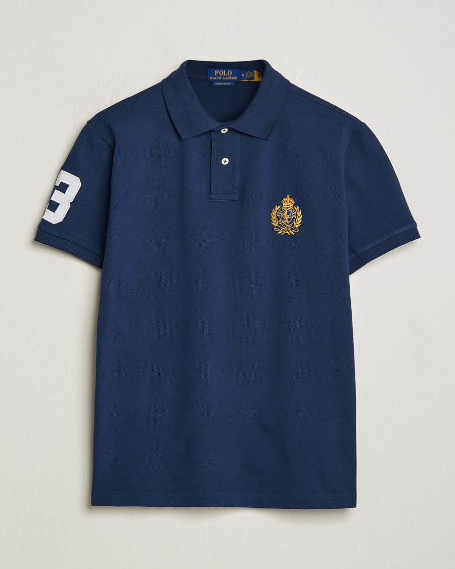 Homme | Polos | Polo Ralph Lauren | Custom Slim Fit Match Club Polo Newport Navy