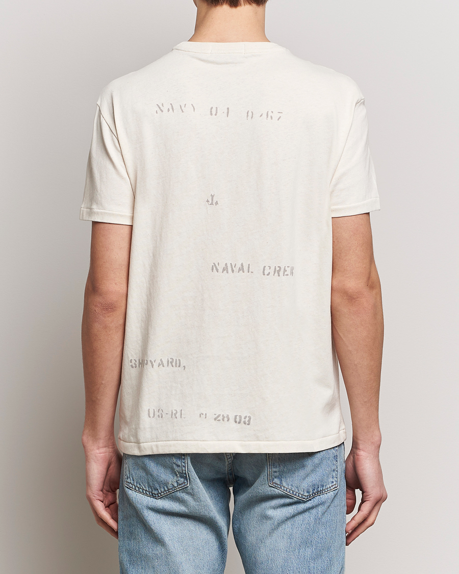 Homme | T-shirts | Polo Ralph Lauren | Graphic Printed Crew Neck T-Shirt Deckwash White