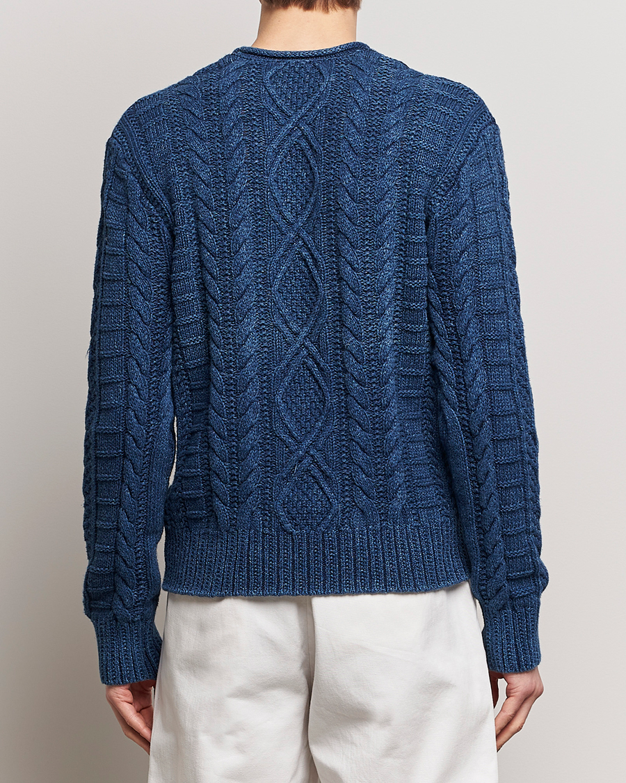 Homme | Pulls Et Tricots | Polo Ralph Lauren | Cotton Fisherman Sweater Indigo