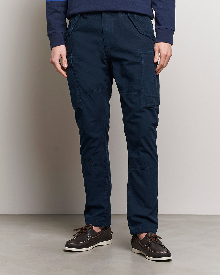 Homme | Pantalon Cargo | Polo Ralph Lauren | Slub Canvas Cargo Pants Aviator Navy