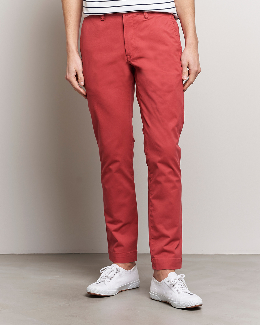 Homme |  | Polo Ralph Lauren | Slim Fit Stretch Chinos Nantucket Red