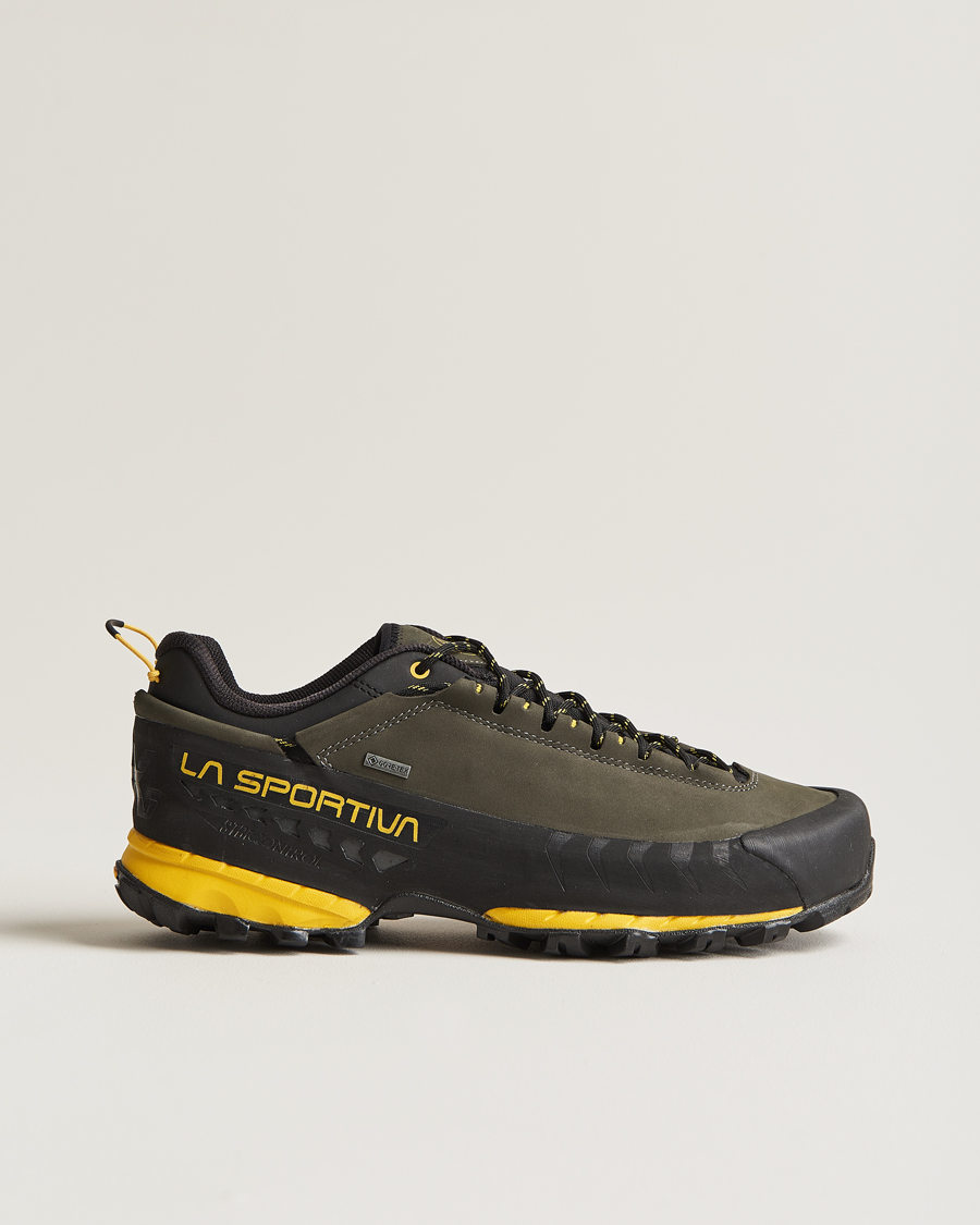 Homme | Chaussures de trail | La Sportiva | TX5 GTX Hiking Shoes Carbon/Yellow