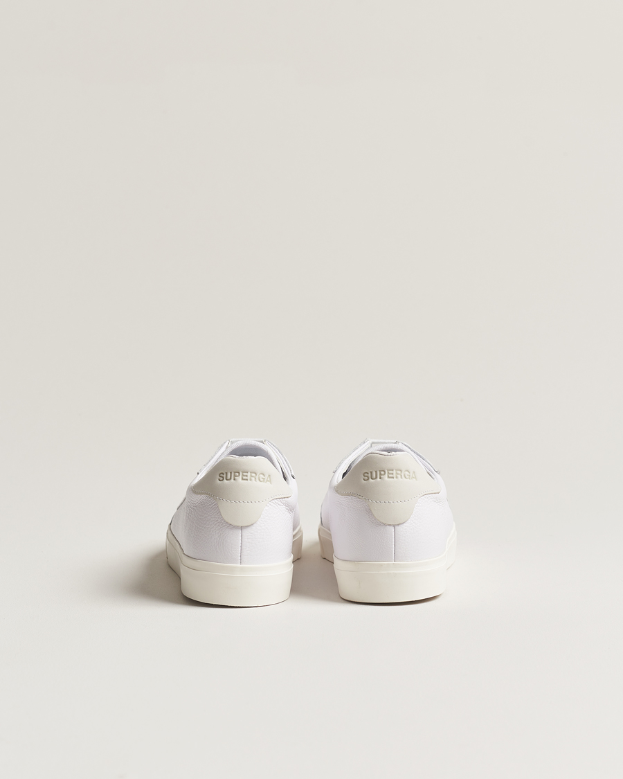 Homme | Superga 3843 Leather Sneaker White | Superga | 3843 Leather Sneaker White