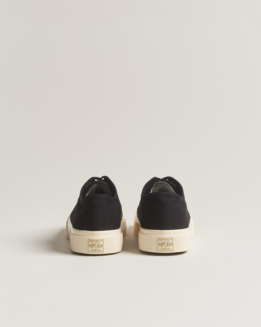 Homme | Superga Artifact 2432 Canvas Sneaker Black | Superga | Artifact 2432 Canvas Sneaker Black