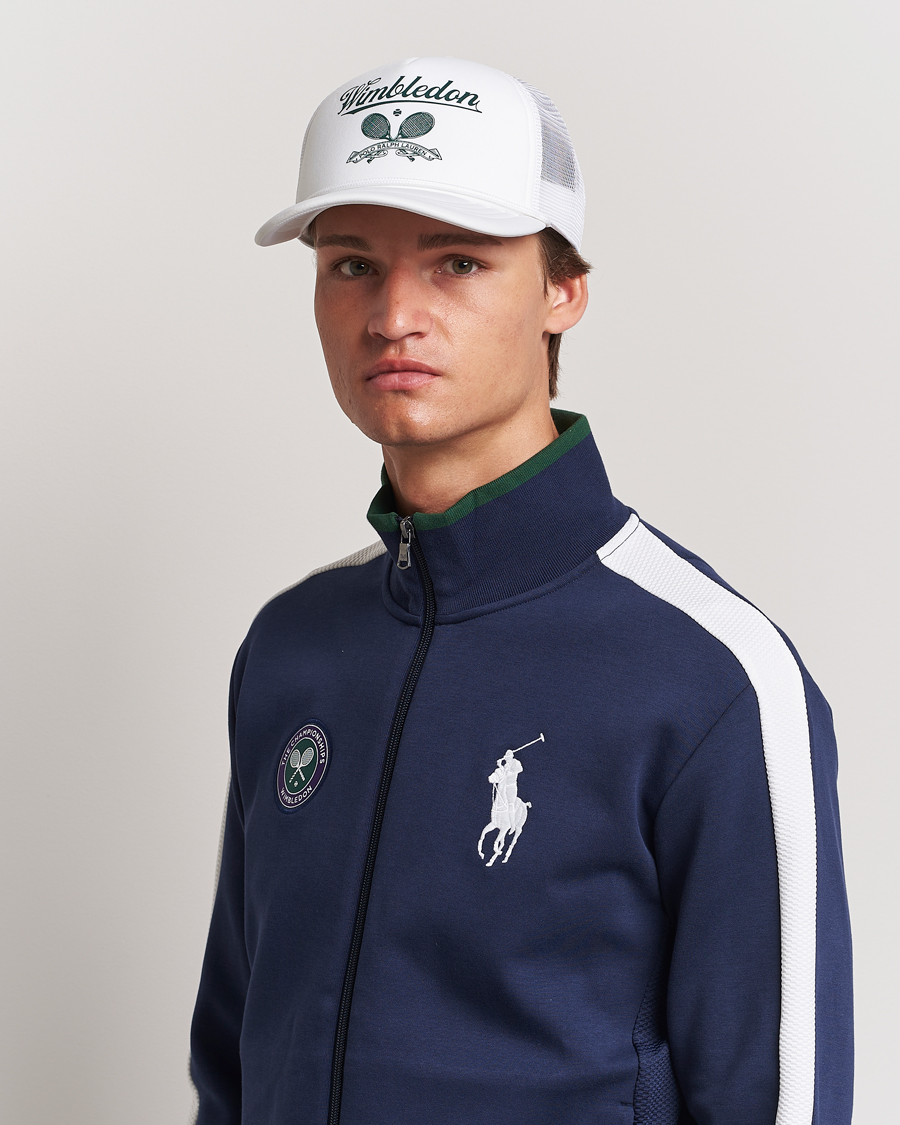 Homme | Polo Ralph Lauren Wimbledon Trucker Cap White | Polo Ralph Lauren | Wimbledon Trucker Cap White