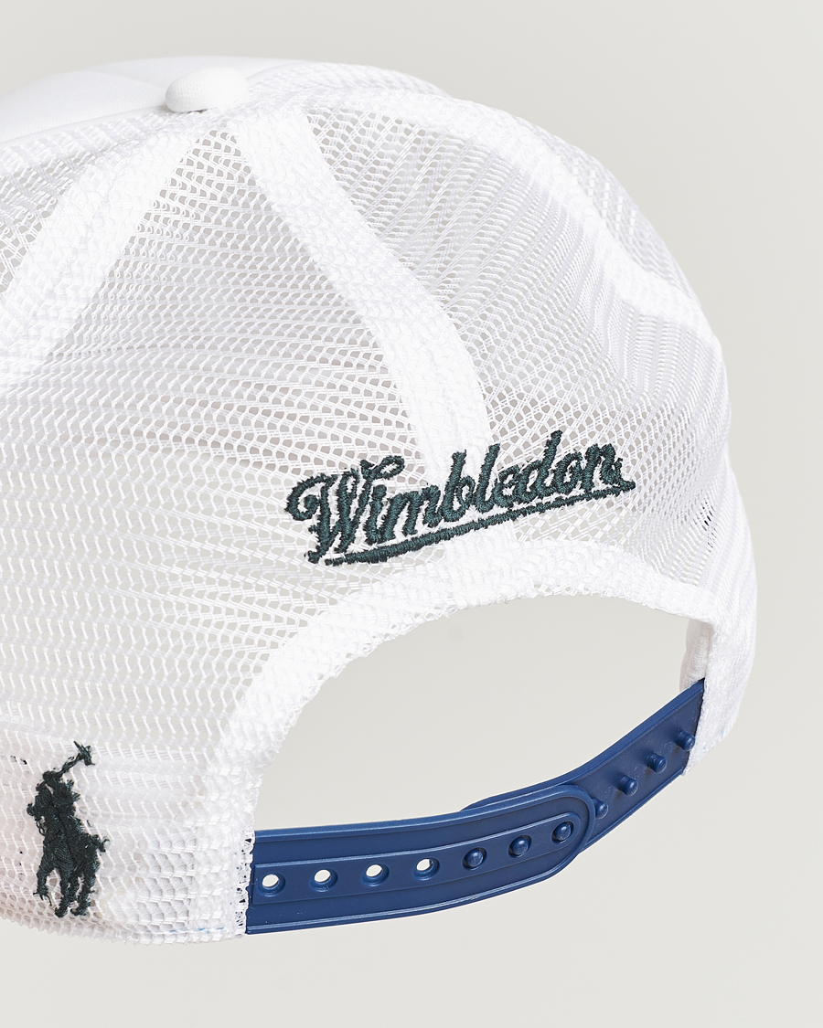 Homme | Polo Ralph Lauren Wimbledon Trucker Cap White | Polo Ralph Lauren | Wimbledon Trucker Cap White