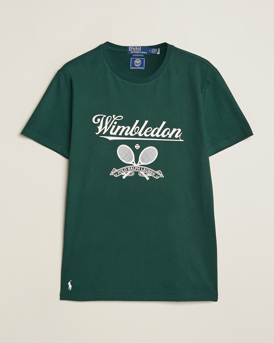 Homme | T-shirts | Polo Ralph Lauren | Wimbledon Printed Tee Moss Agate