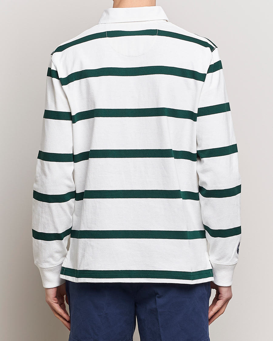 Homme | Pulls Et Tricots | Polo Ralph Lauren | Wimbledon Rugby Sweater White/Moss Agate