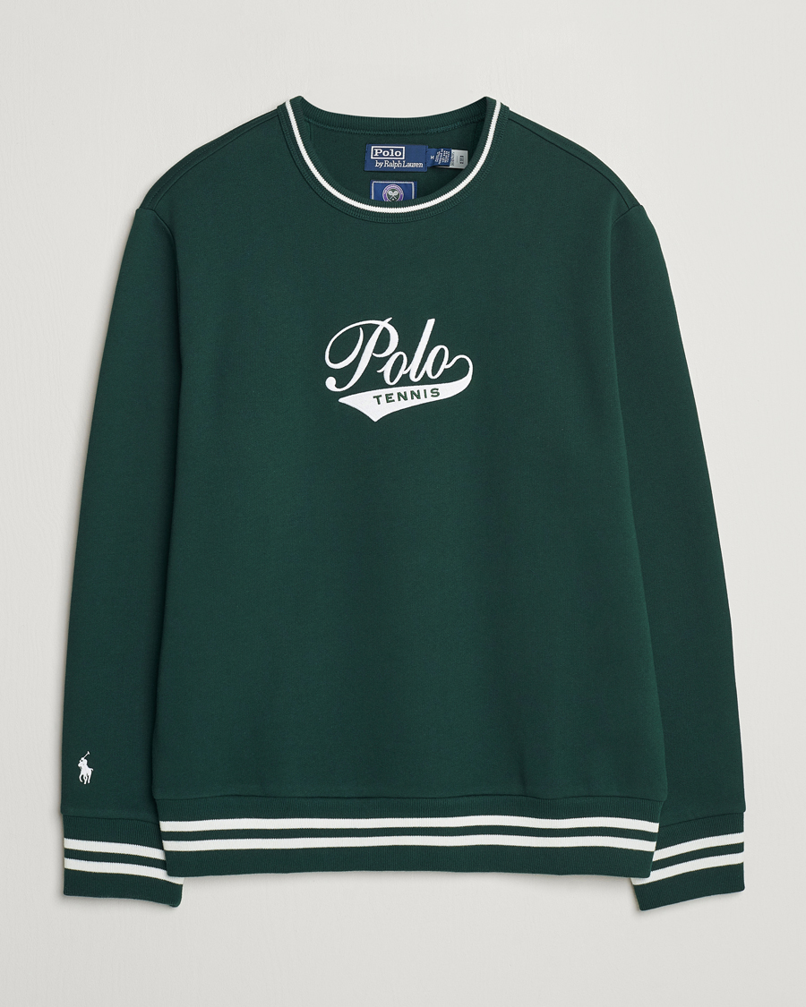 Homme | Pulls Et Tricots | Polo Ralph Lauren | Wimbledon Sweatshirt Moss Agate