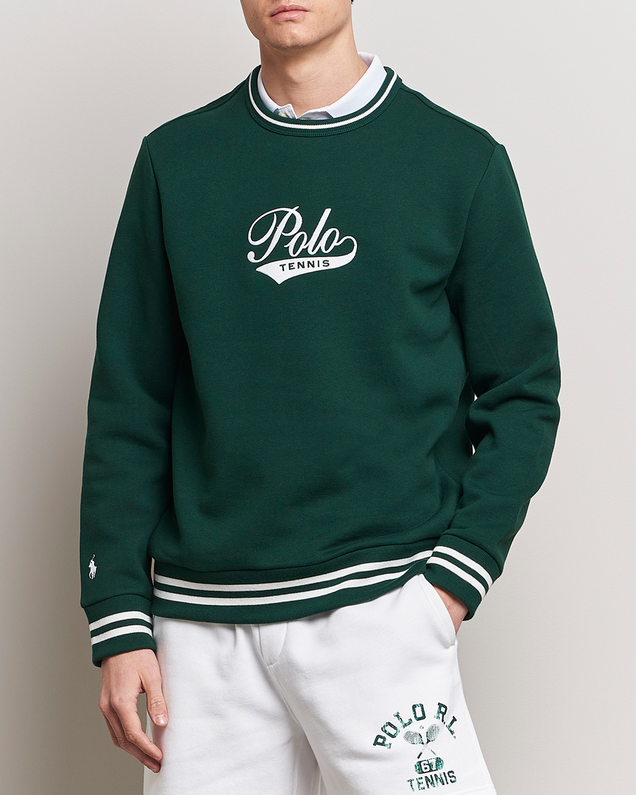 Homme | Pulls Et Tricots | Polo Ralph Lauren | Wimbledon Sweatshirt Moss Agate