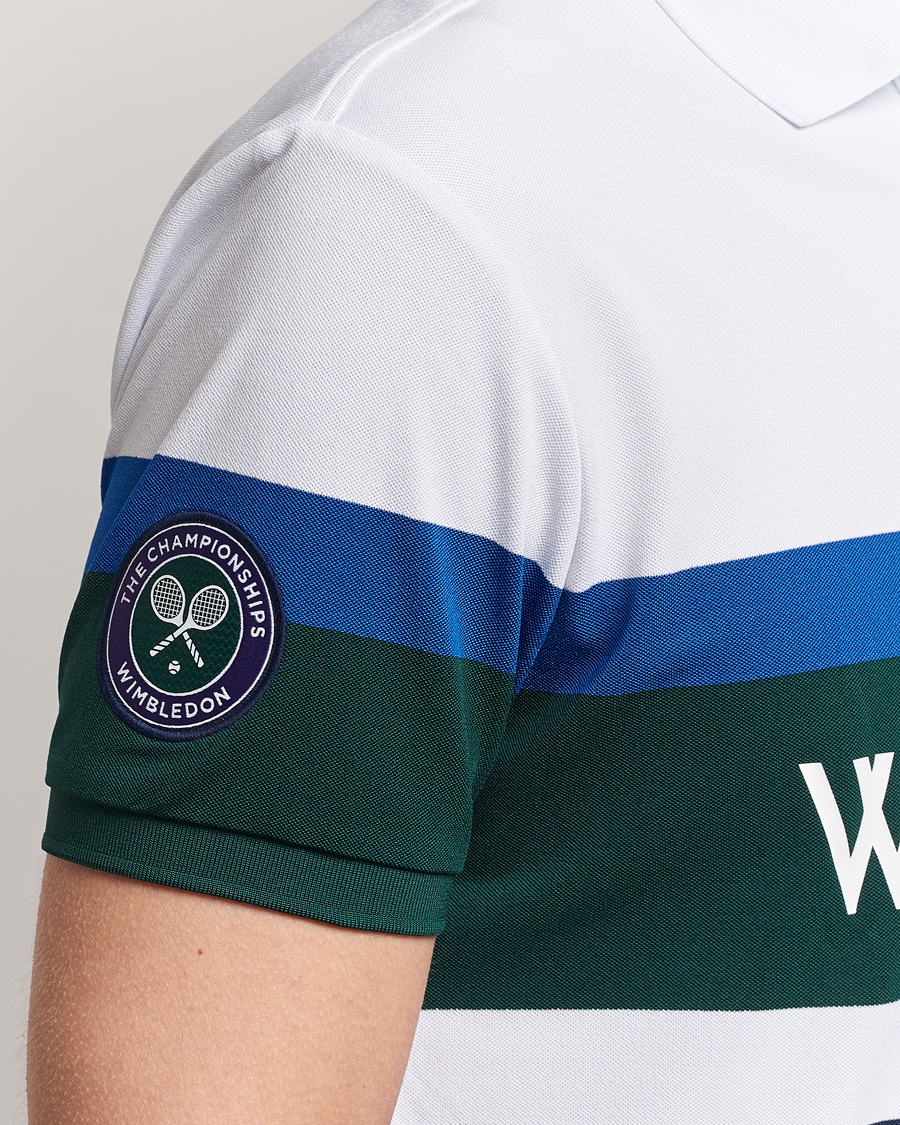 Homme | Polos | Polo Ralph Lauren | Wimbledon Block Custom Slim Fit Polo Refined Navy/Multi