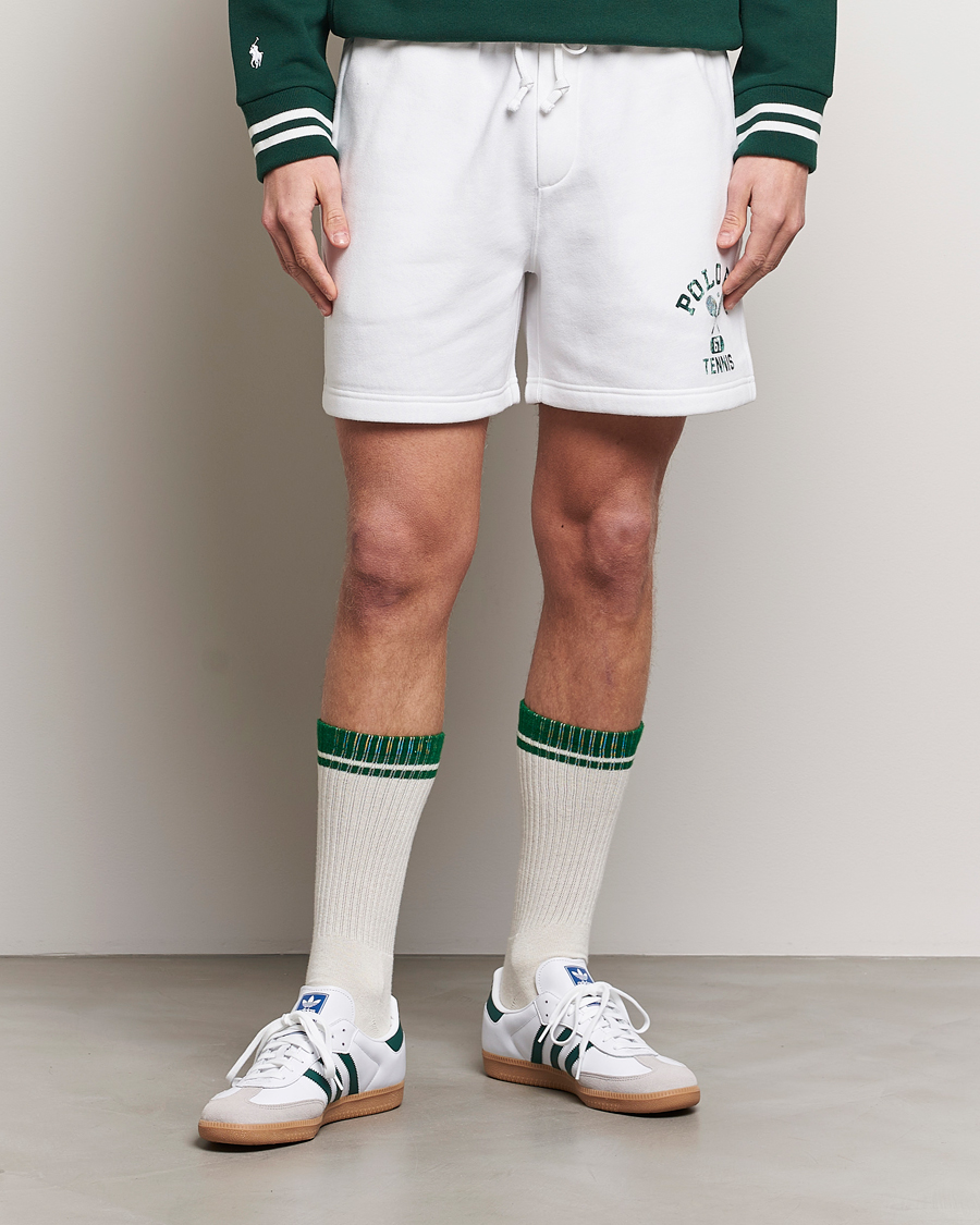 Homme |  | Polo Ralph Lauren | Wimbledon Athletic Shorts Ceramic White