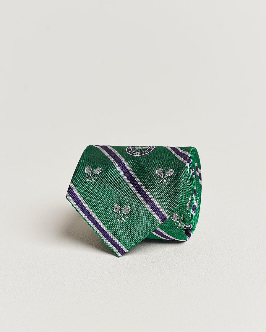 Homme | Polo Ralph Lauren Wimbledon Umpire Neck Tie New Forest Multi | Polo Ralph Lauren | Wimbledon Umpire Neck Tie New Forest Multi