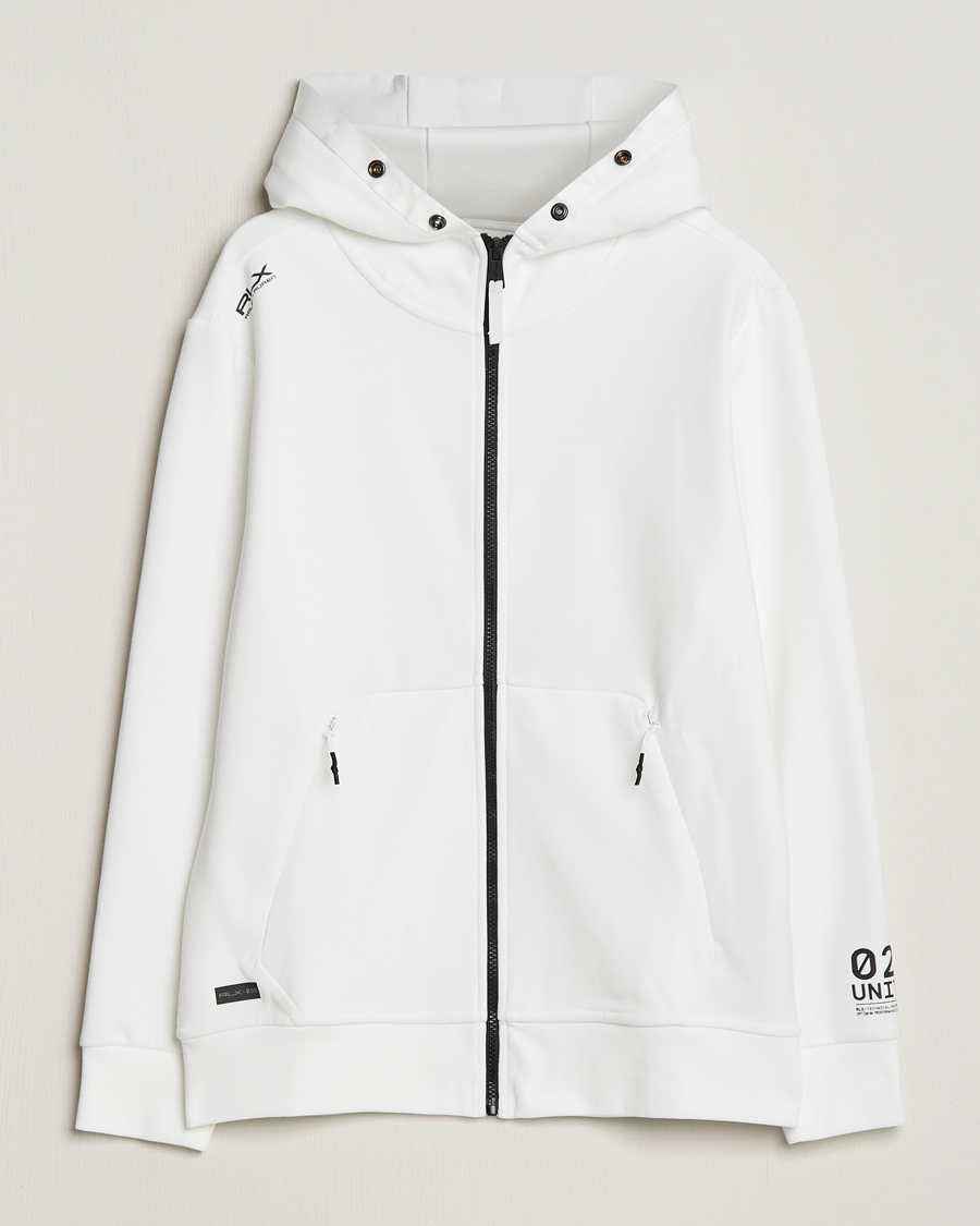Homme | Pulls Et Tricots | RLX Ralph Lauren | Performance Full Zip Hoodie Ceramic White