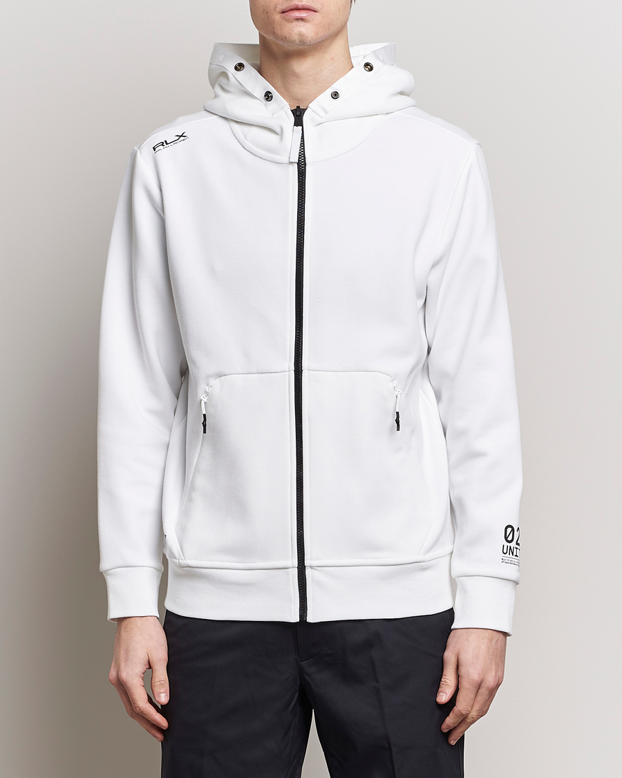 Homme | Pulls Et Tricots | RLX Ralph Lauren | Performance Full Zip Hoodie Ceramic White