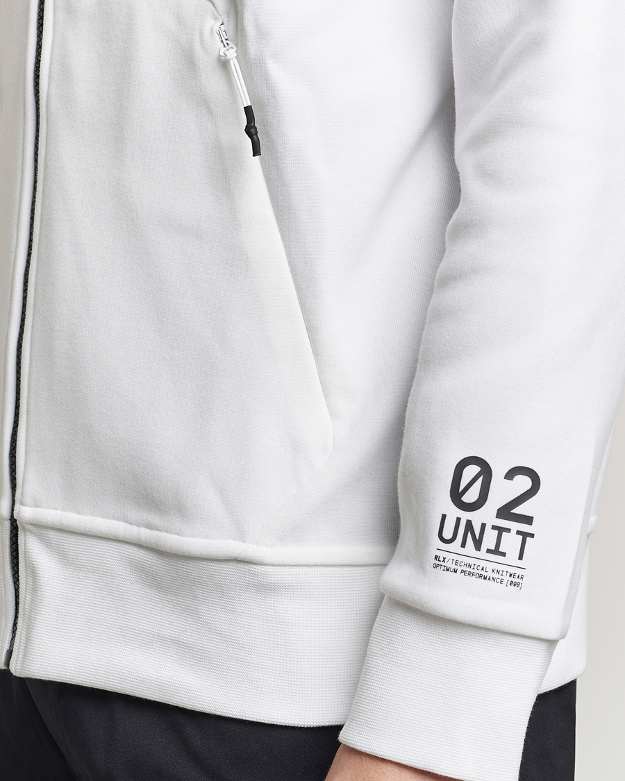 Homme | Pulls Et Tricots | RLX Ralph Lauren | Performance Full Zip Hoodie Ceramic White