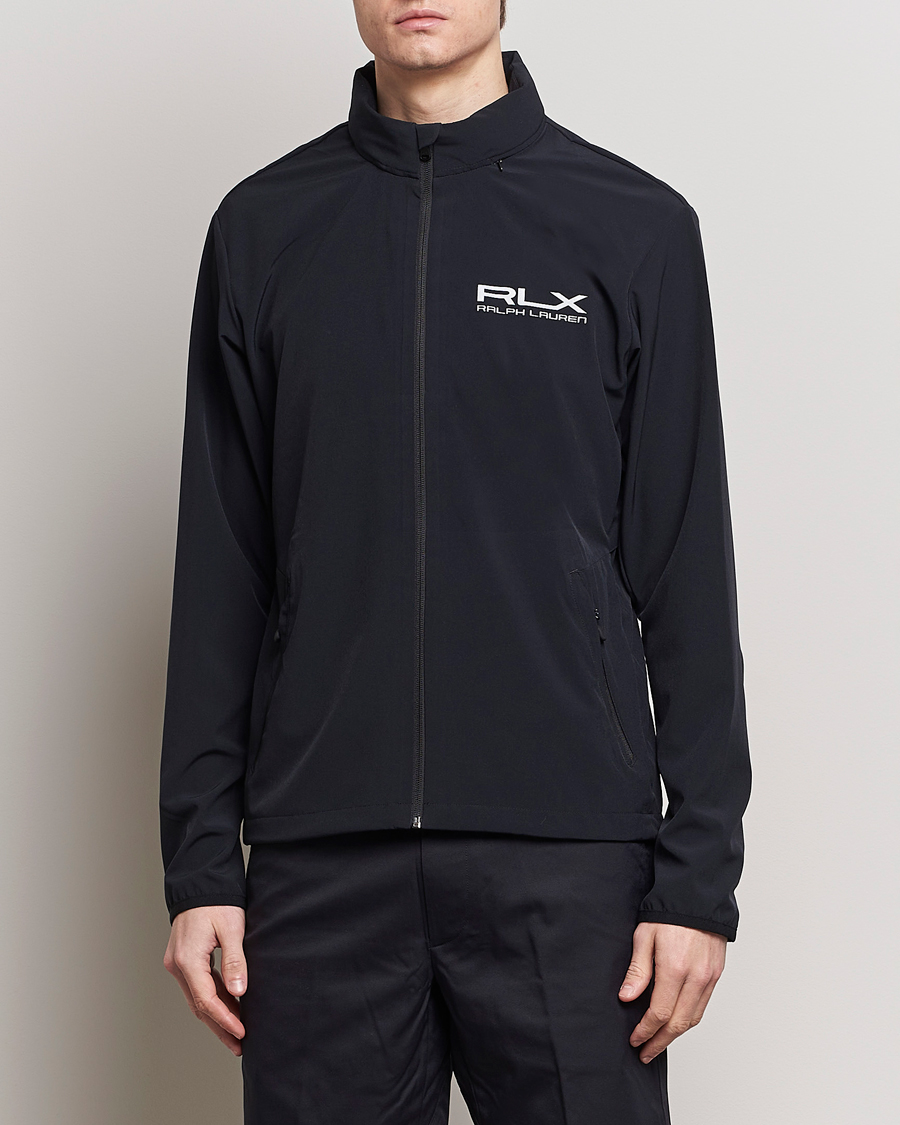 Homme | Soldes -20% | RLX Ralph Lauren | Performance Hooded Jacket Polo Black
