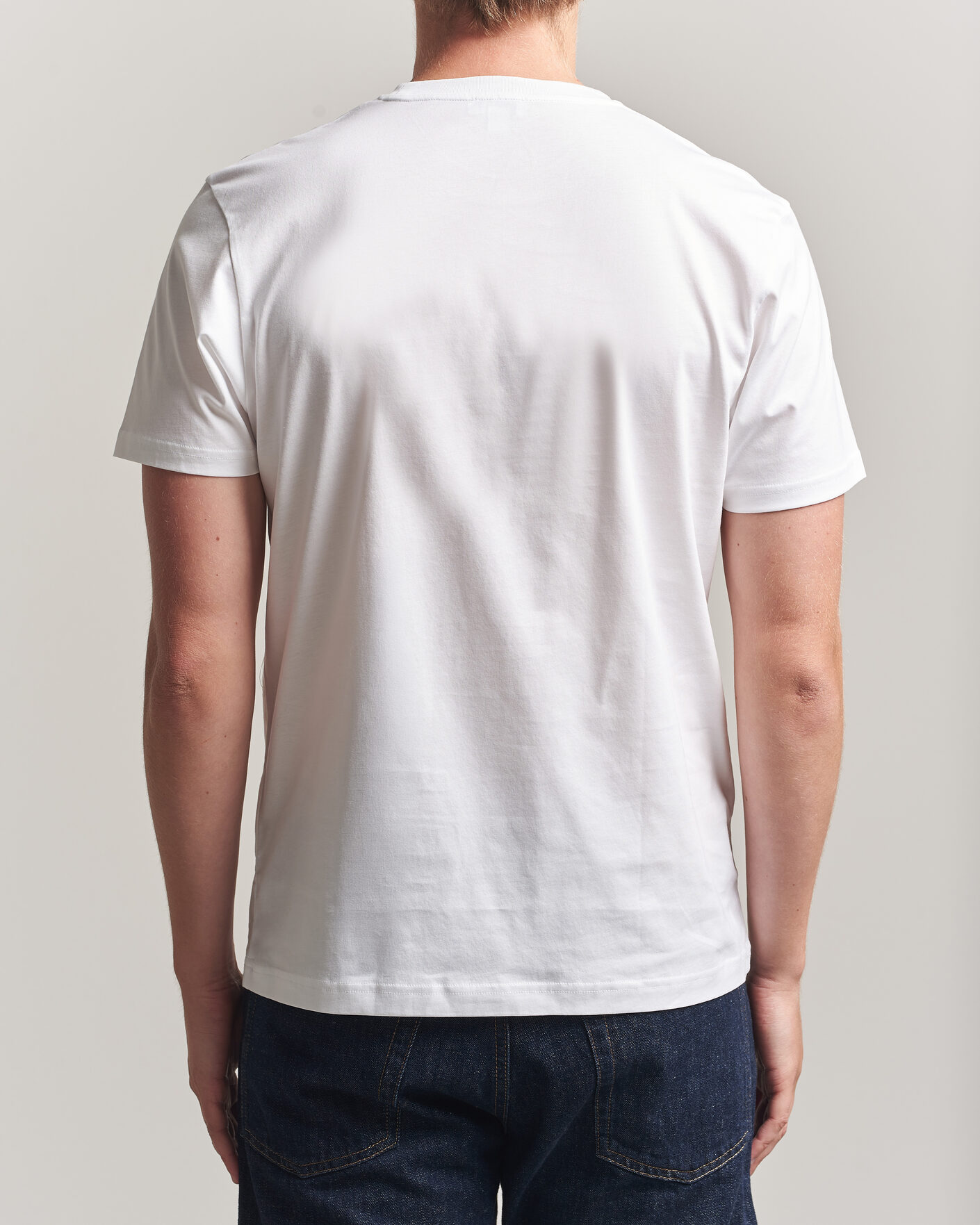 Homme | T-shirts | Sunspel | Riviera Midweight T-Shirt White