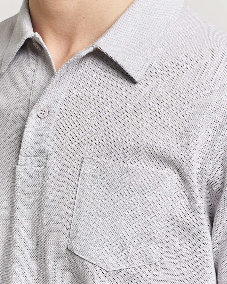 Homme | Polos | Sunspel | Riviera Polo Shirt Smoke