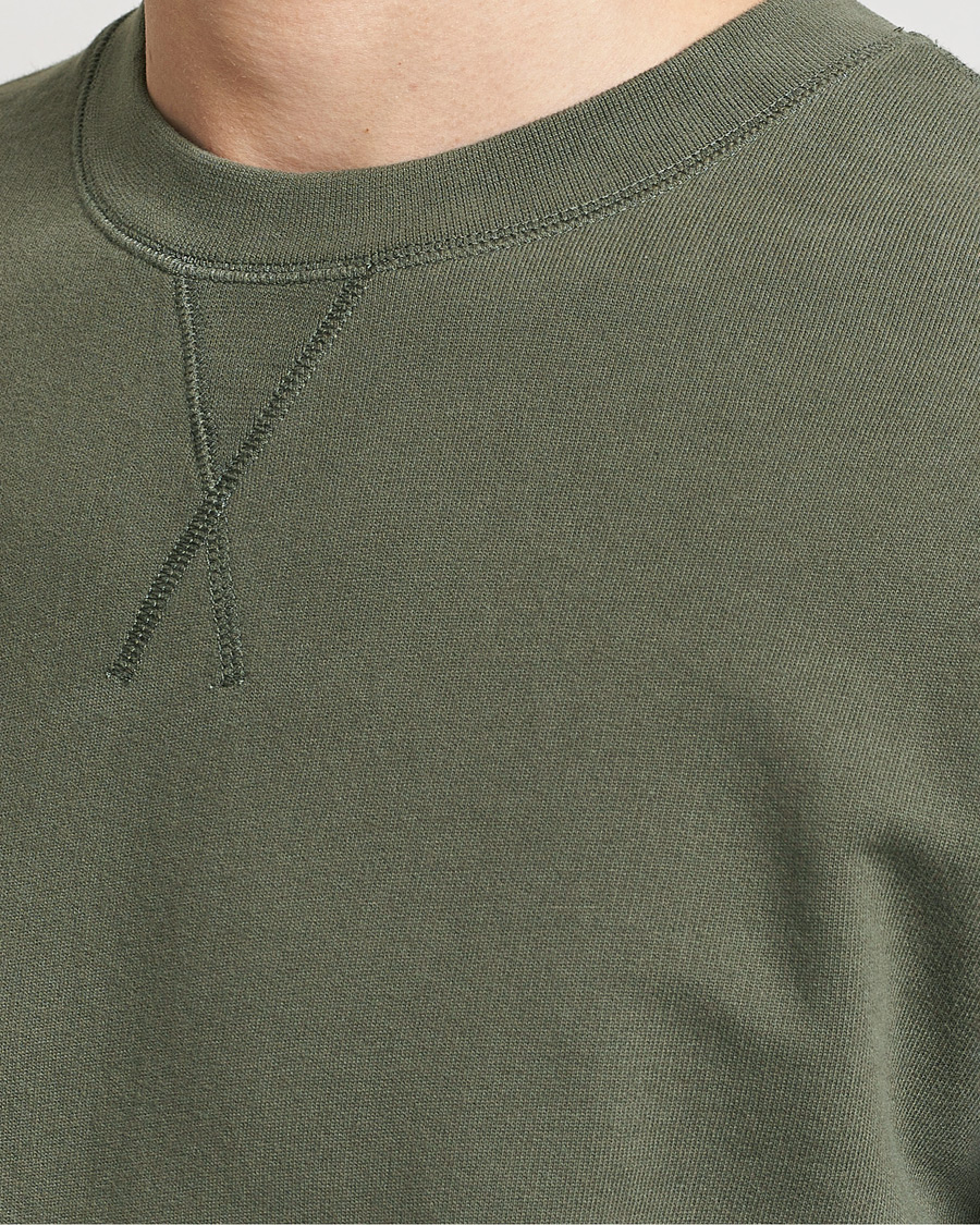 Homme | Pulls Et Tricots | Sunspel | Loopback Sweatshirt Khaki