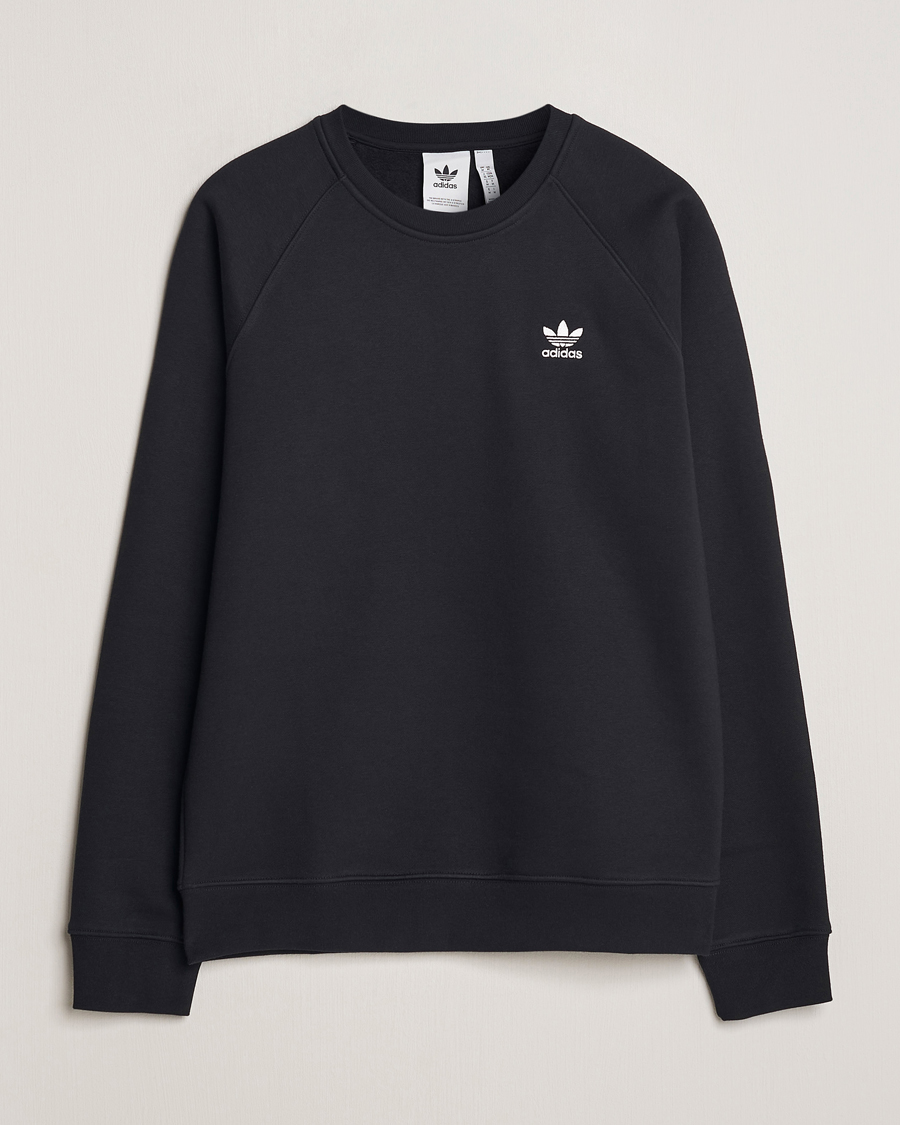 Homme | Pulls Et Tricots | adidas Originals | Essential Crew Neck Sweatshirt Black