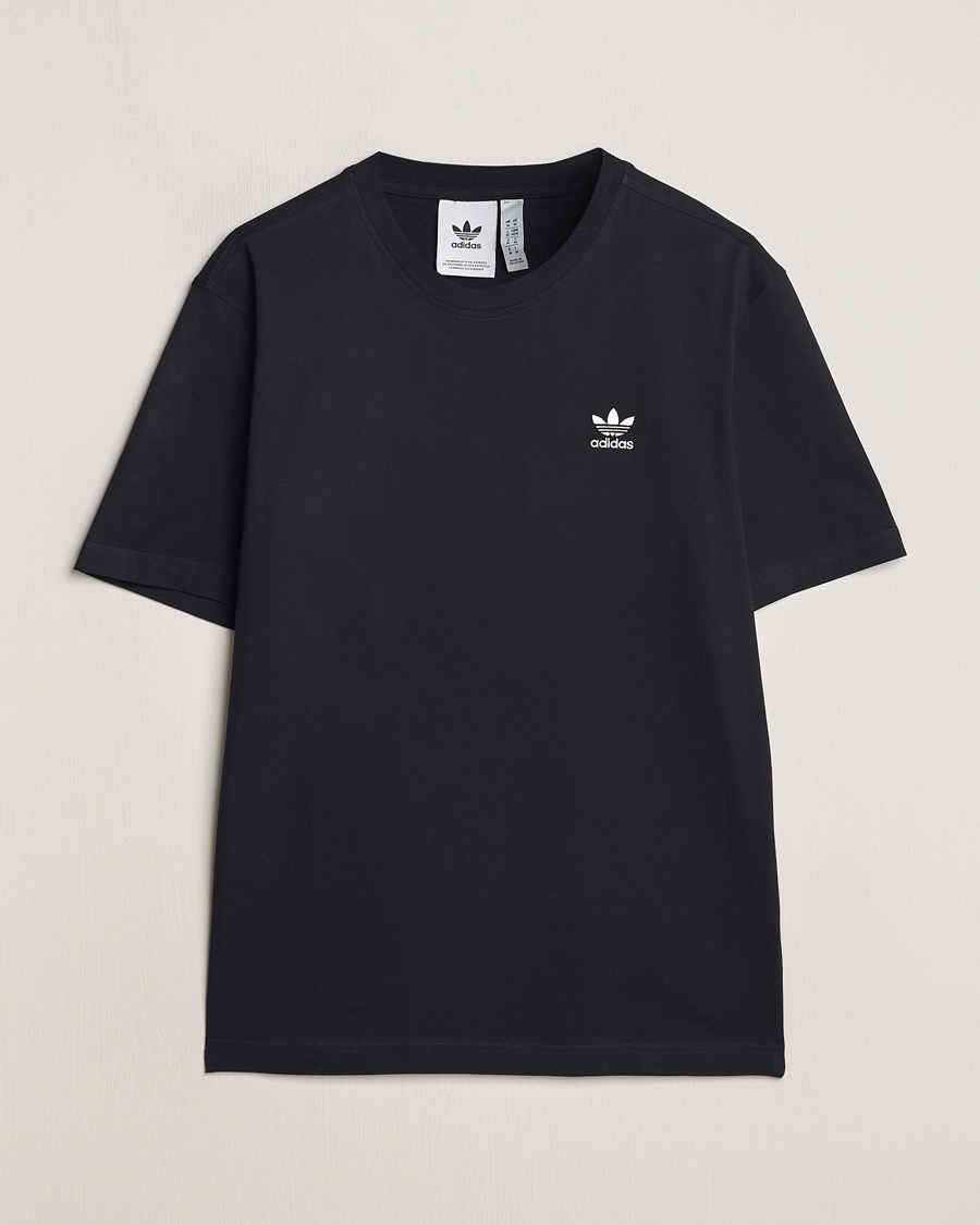 Homme | T-shirts | adidas Originals | Essential Crew Neck T-Shirt Black