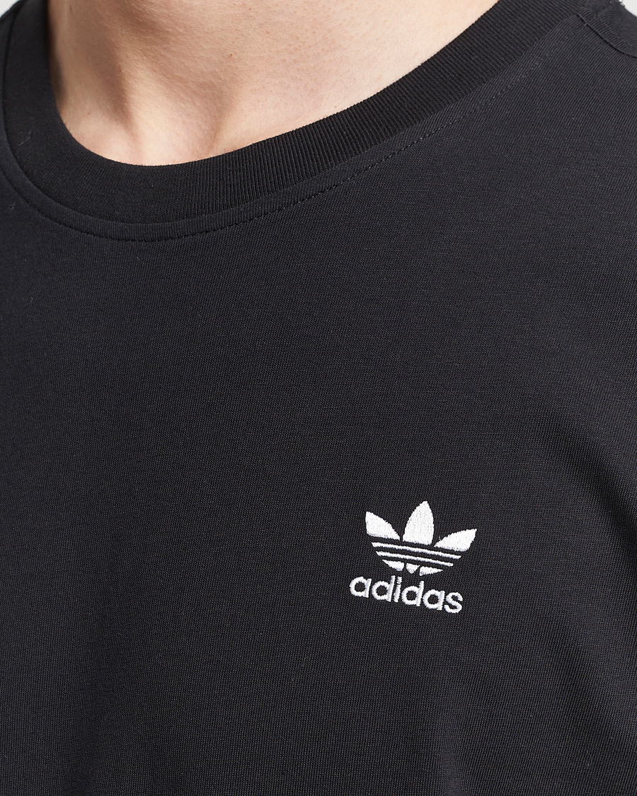 Homme | T-shirts | adidas Originals | Essential Crew Neck T-Shirt Black