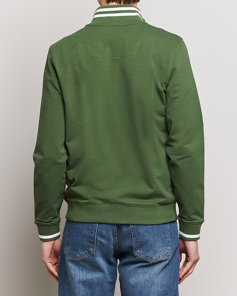 Homme | Pulls Et Tricots | Aeronautica Militare | Full Zip Sweater Seaweed Green