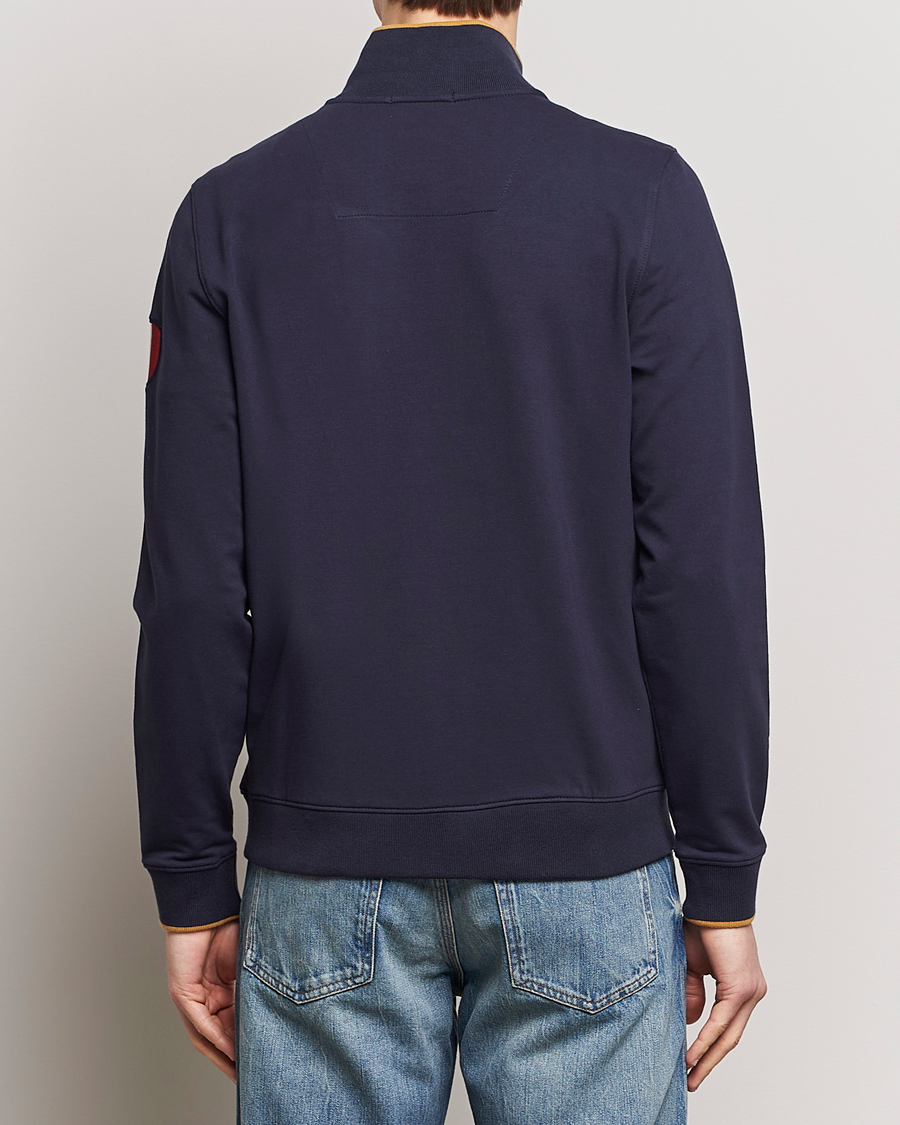 Homme | Pulls Et Tricots | Aeronautica Militare | Full Zip Tricolori Sweater Navy