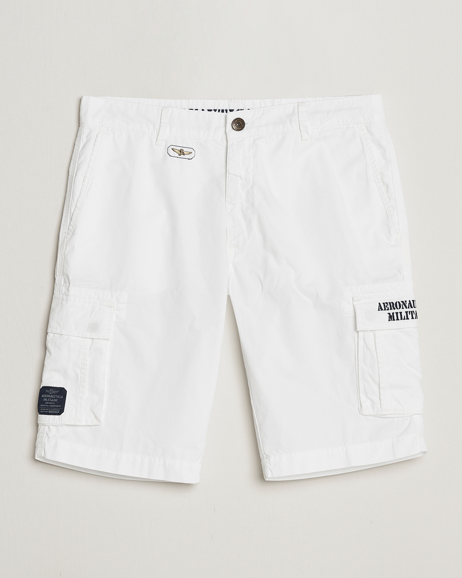Homme | Shorts | Aeronautica Militare | BE066 Cargo Shorts Off White