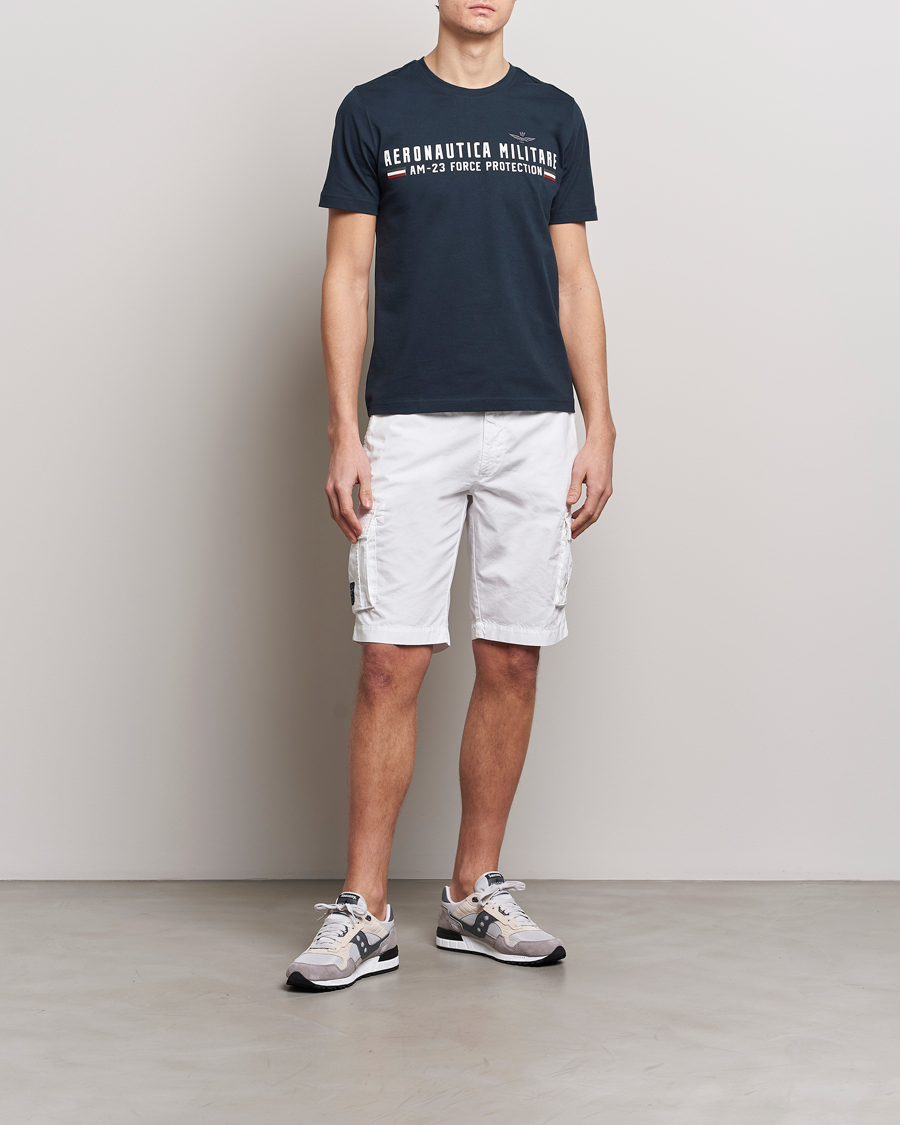 Homme | Shorts | Aeronautica Militare | BE066 Cargo Shorts Off White