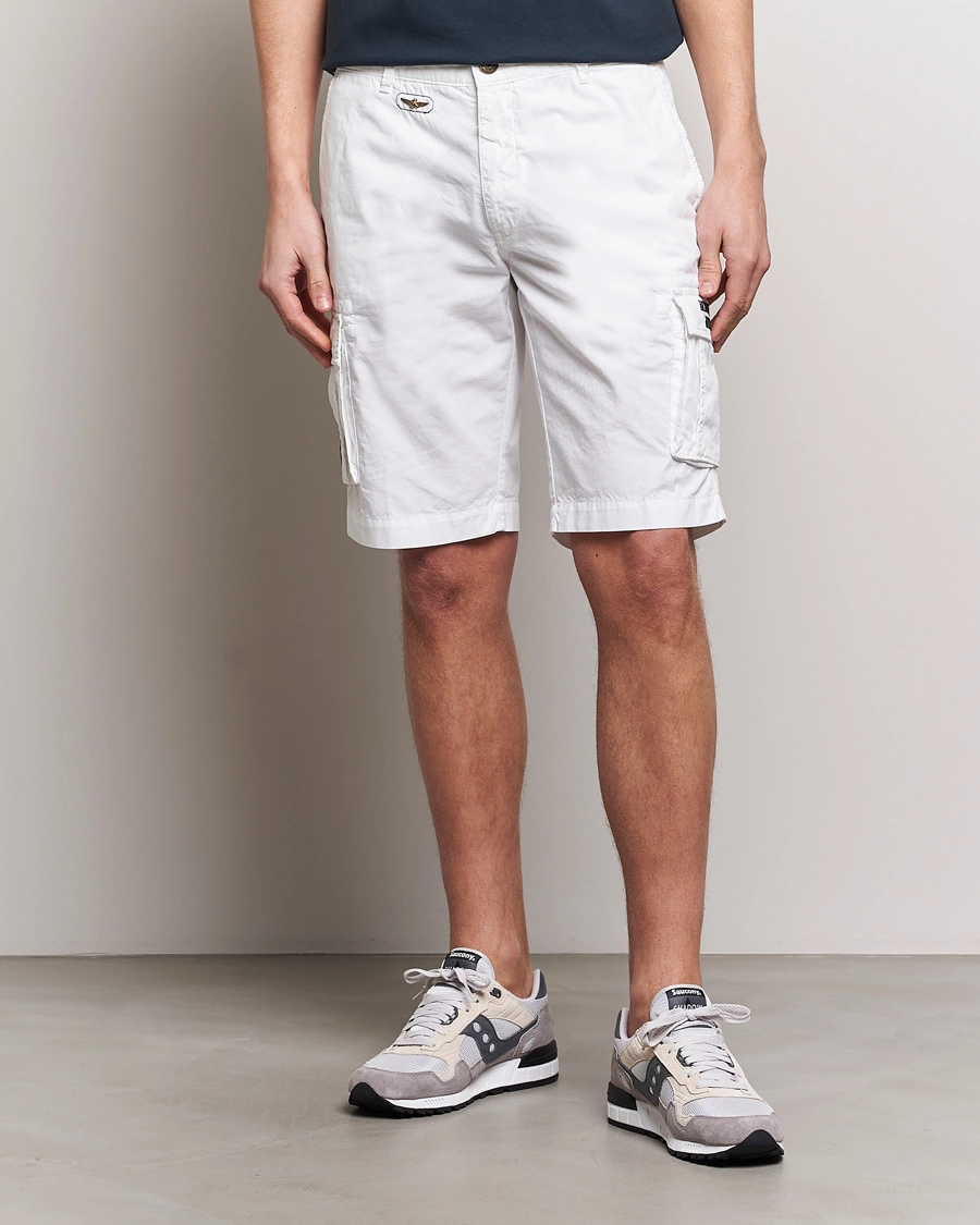 Homme | Shorts | Aeronautica Militare | BE066 Cargo Shorts Off White