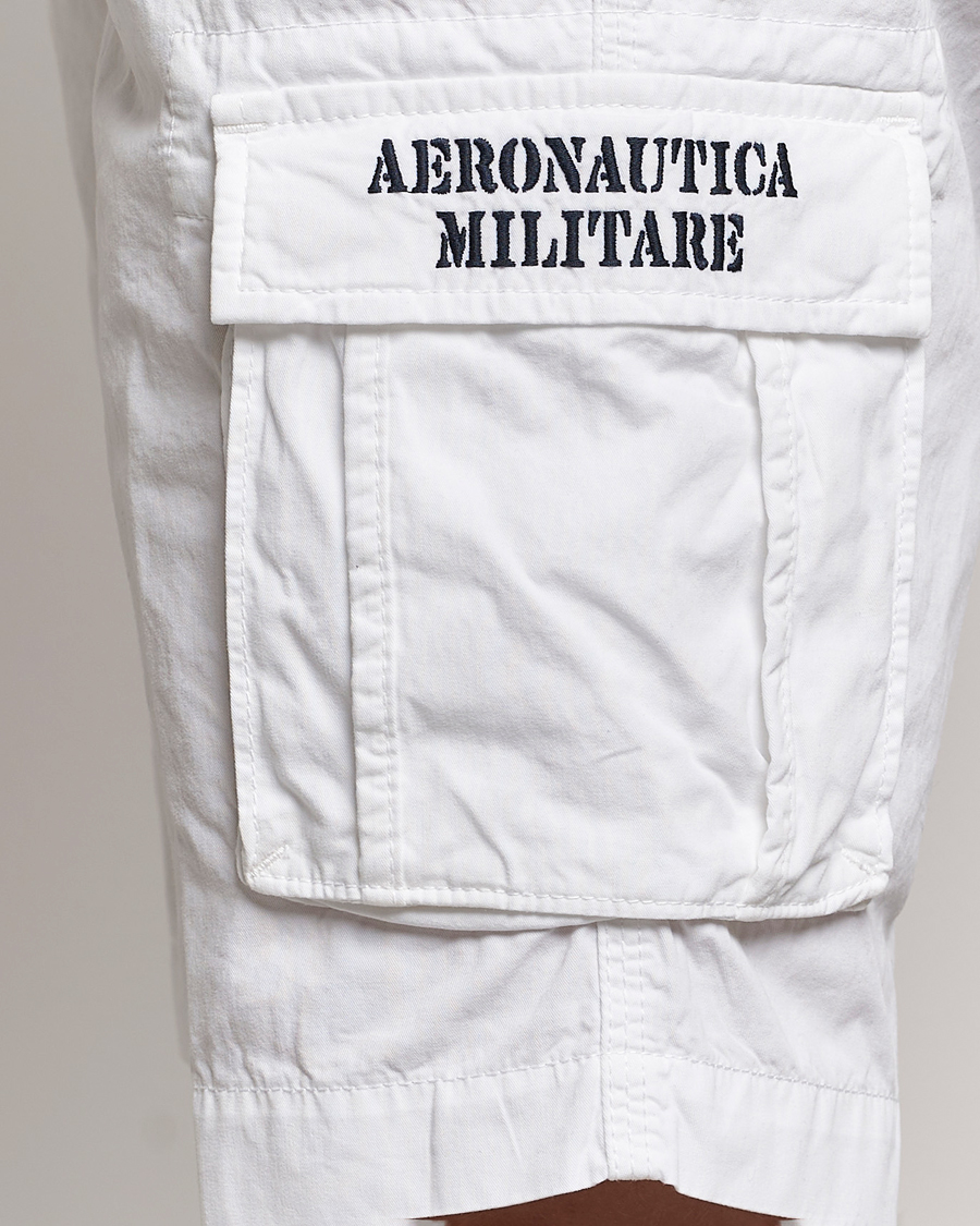 Homme | Shorts | Aeronautica Militare | BE066 Cargo Shorts Off White