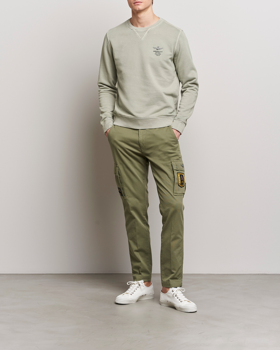 Homme | Pantalons | Aeronautica Militare | Heritage Cargo Pants Sage Green