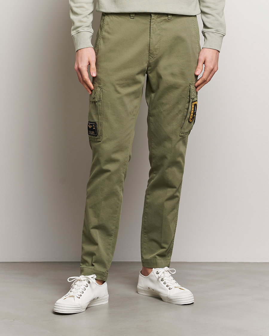 Homme | Soldes Vêtements | Aeronautica Militare | Heritage Cargo Pants Sage Green