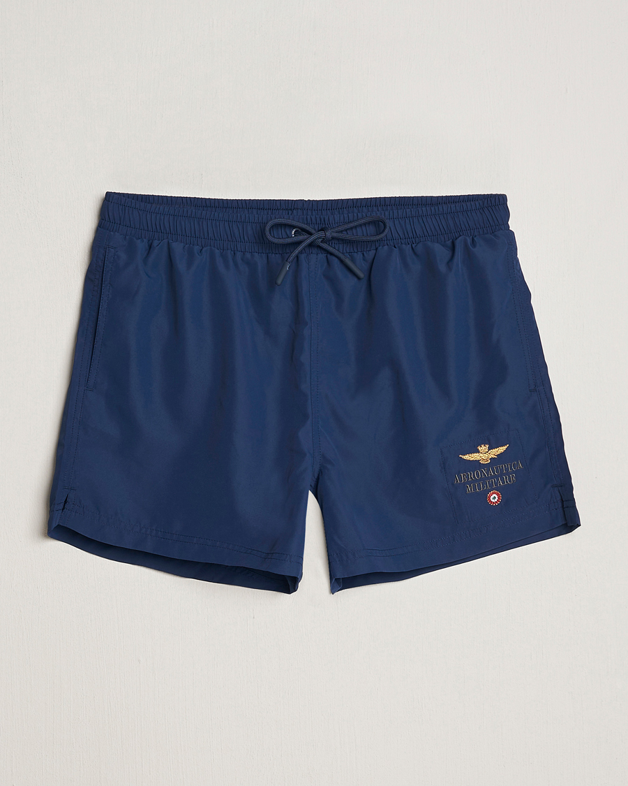 Homme | Maillots De Bain | Aeronautica Militare | Costume Swim Shorts Navy