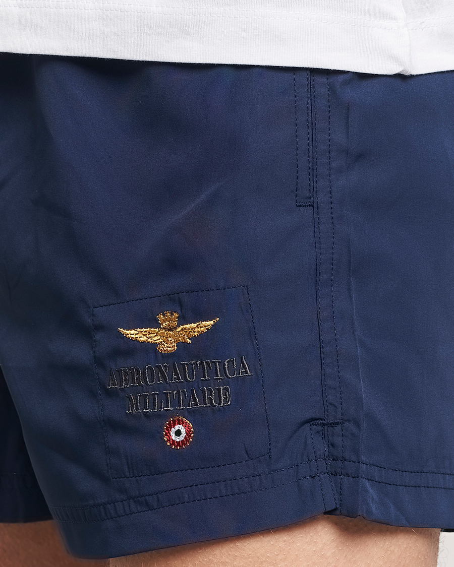 Homme | Maillots De Bain | Aeronautica Militare | Costume Swim Shorts Navy