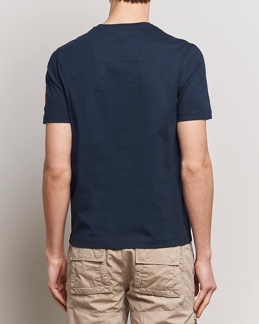 Homme | T-shirts | Aeronautica Militare | Tricolori Crew Neck T-Shirt Navy
