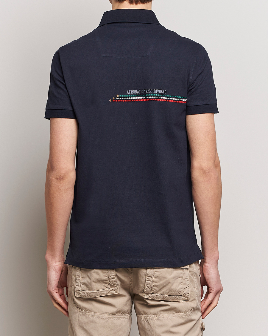 Homme | Polos | Aeronautica Militare | Contrast Collar Polo Navy